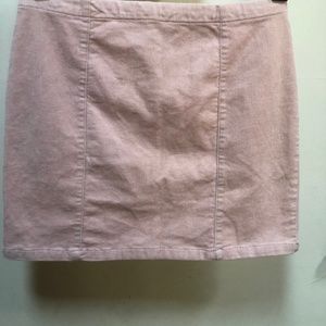 Pink Mini Skirt